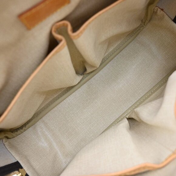 LOUIS VUITTON LV Logo Trouville Hand Bag Monogram Leather Brown - Picture 10 of 16